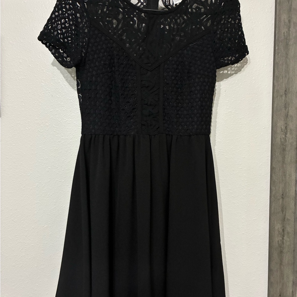 H&M Black Mini Dress